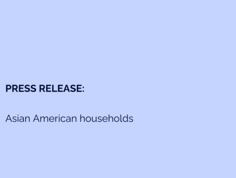 Press Release: Asian American households